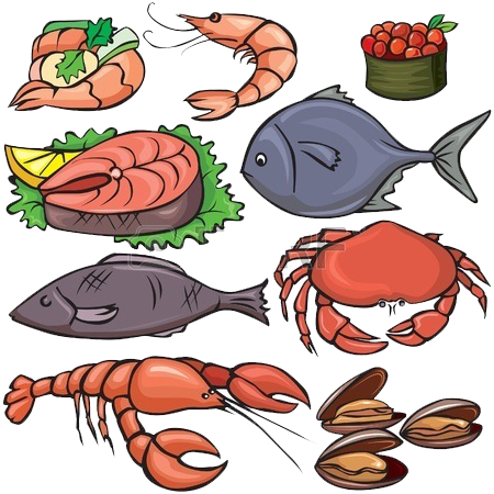 seafood-icons-set