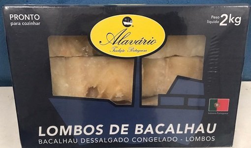 Lombo de Bacalhau macro Alavario 2kg